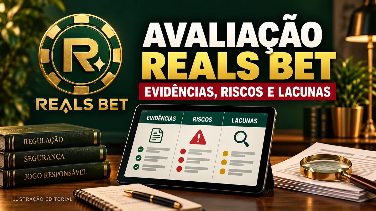 Avaliação de confiança da RealsBet
